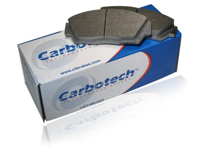 Carbotech XP10 brake pads for Model 3 Performance